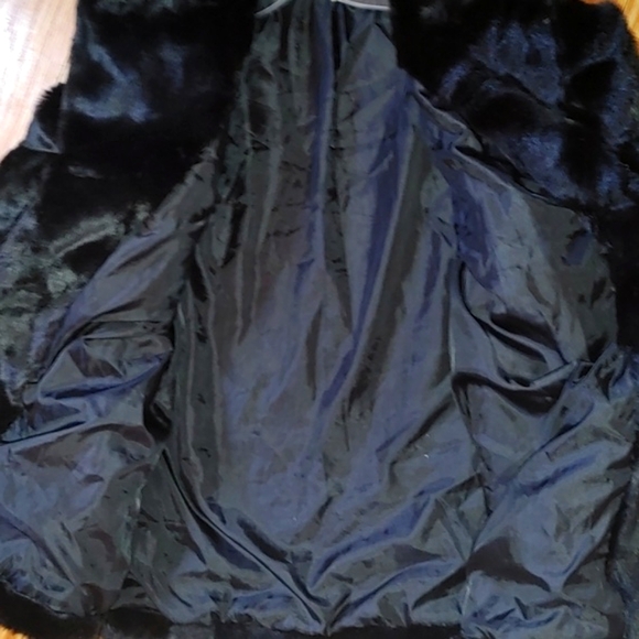 FLUFFY COAT STYLISH JACKET WITH MATCHING DESIGN SCARF - Picture 3 of 10